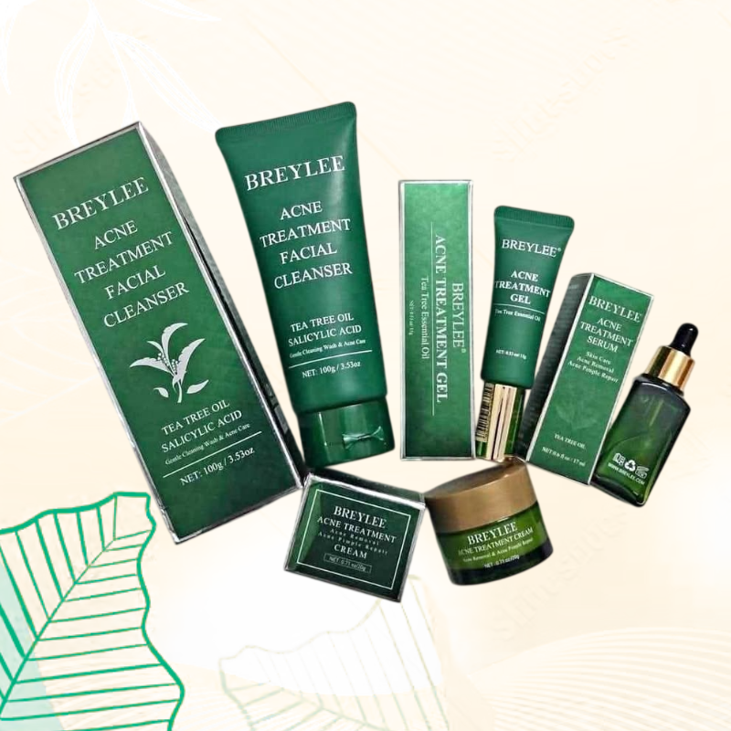 Breylee & Feny Acne Treatment set 4pcs Combo